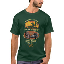 Echte Junkyard-Ratte Rod irgendein Name -
