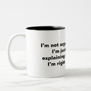 Echte Kaffee-Tasse behalte es echt Zweifarbige Tasse