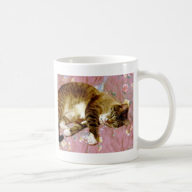 Echte Katze, falsche Katze  Kaffeetasse (Rechts)