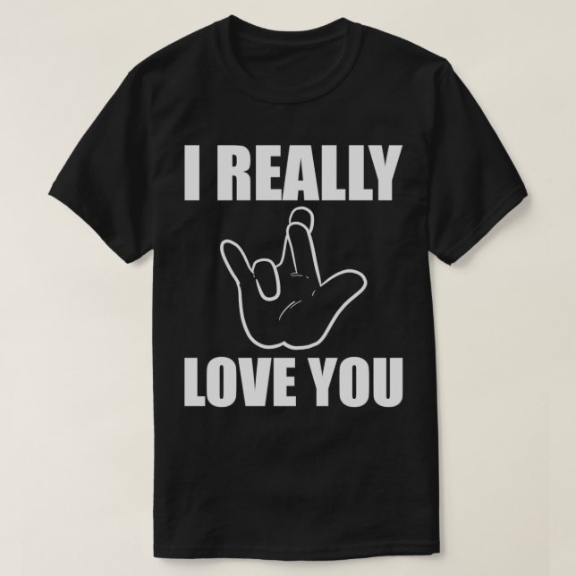 Echte Liebe Ihr Freund oder Girlfriend-Geschenk T-Shirt (Design vorne)