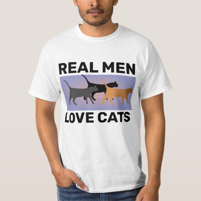 ECHTE LIEBE-KATZEN, MEINER CAT-T - SHIRT (Vorderseite)