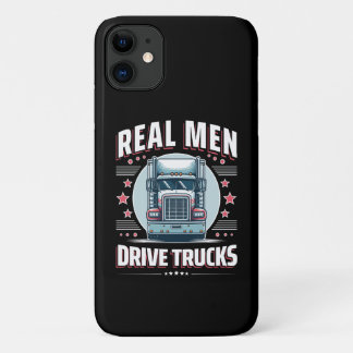 Echte Männer fahren Lastkraftwagen Case-Mate iPhone Hülle