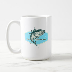 Echte Männer Ködern Ihre Eigene Haken Kaffeetasse