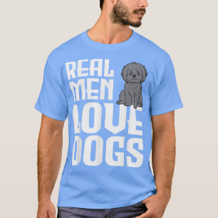 Echte Männer lieben Hunde, Deutscher Schäferhund, T-Shirt