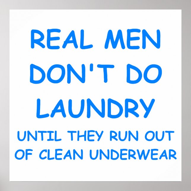 echte Männer Poster (Vorne)