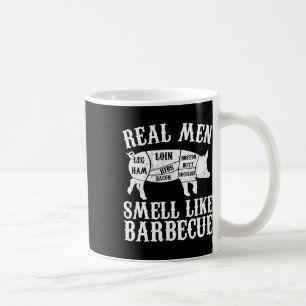 Echte Männer riechen nach Byrbeque Bbq Byrbecue Gr Kaffeetasse