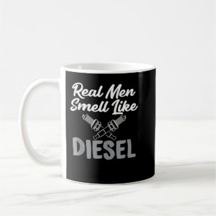 Echte Männer riechen wie Diesel Sarcastic Sprichwo Kaffeetasse