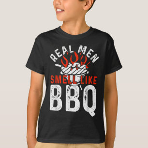 Echte Männer riechen wie Grillen Funny Grillen Smo T-Shirt