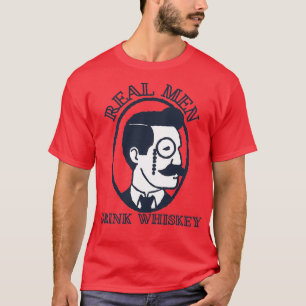 Echte Männer trinken Whisky T-Shirt