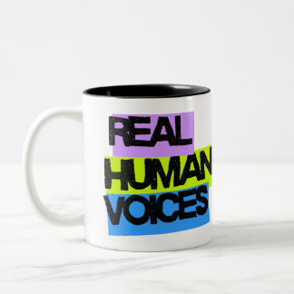 Echte menschliche Stimmen - Tasse - Keine KI erlau