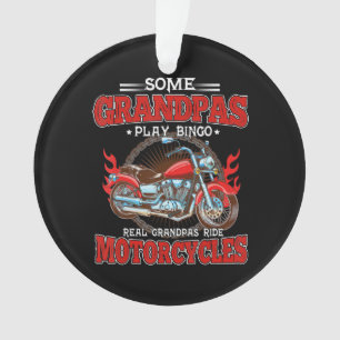 Echte Omas fahren Motorräder Motorradliebhaber Ornament