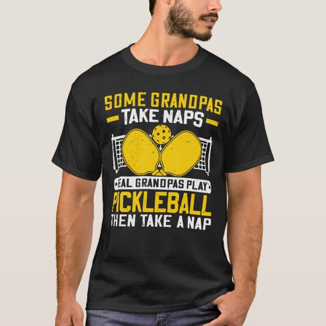 Echte Omas Rallye — Nickerchen Optional T-Shirt (Vorderseite)