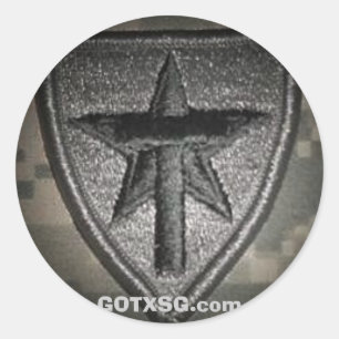 echte Patch-Spotlight, GOTXSG.com Runder Aufkleber