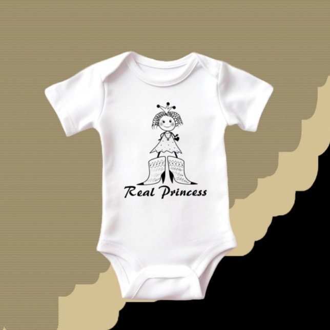 Echte Prinzessin Baby Strampler (Von Creator hochgeladen)