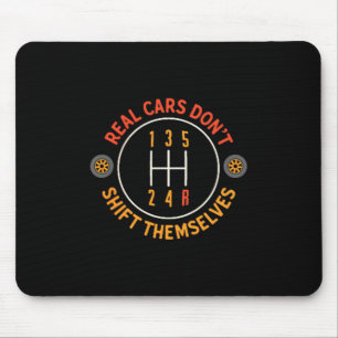 Echte Schalten Sich Nicht Selbst 5-Gang-Getriebe F Mousepad