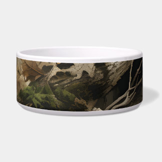 Echte Tree Camouflage Hunde Bowl 🐾 für Ihr Jungti Napf