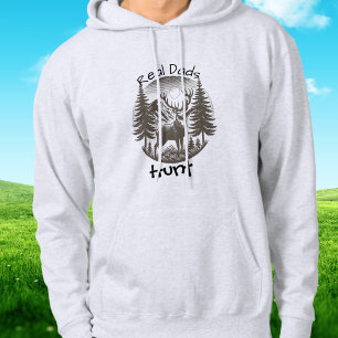 Echte Väter jagen modern Hoodie