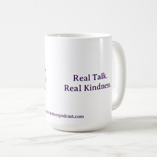 Echte Worte. Echtes Kaffeetasse der Güte