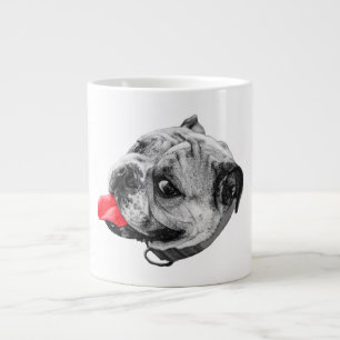 Echter Bulldog-Pop Jumbo-Tasse