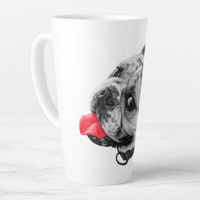 Echter Bulldog-Pop Milchtasse (Linke Ecke)