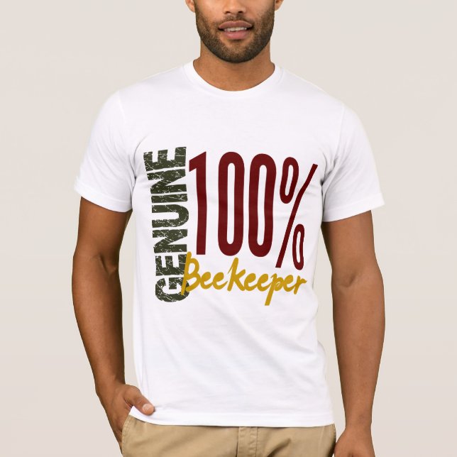Echter Imker T-Shirt (Vorderseite)