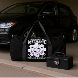 Echter Mechaniker erscheint Duffle Bag