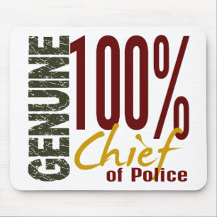 Echter Polizeichef Mousepad