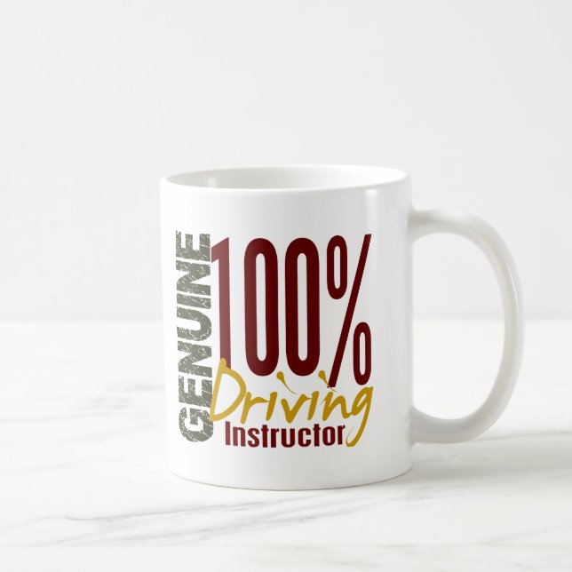 Echter treibender Lehrer Kaffeetasse (Rechts)