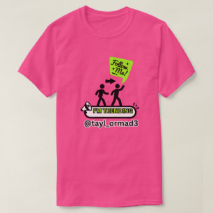 ECHTER VLOGGGER-INFLUENCER BLACK PINK UNISEX  T-Shirt