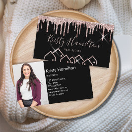 echtes Anwesen berufliches Haus Albergo Rosa Foto Visitenkarte