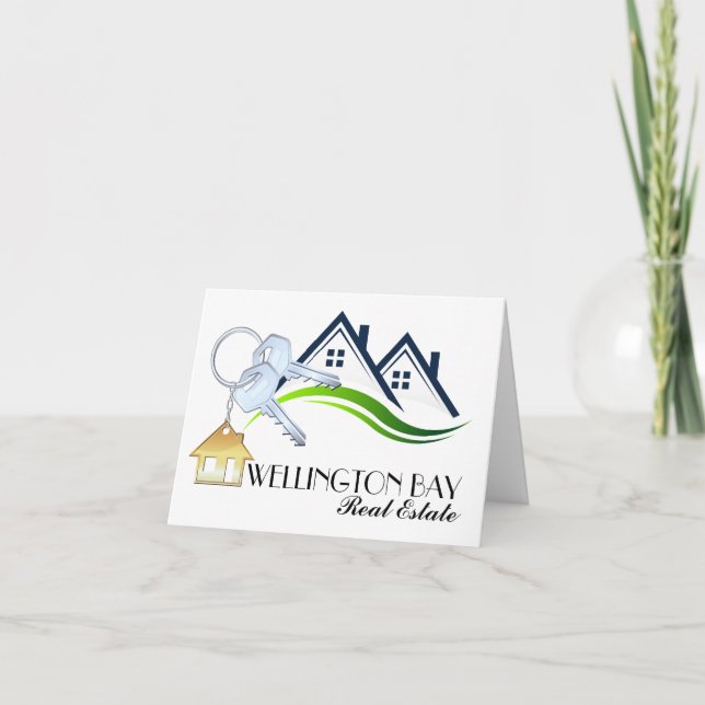 Echtes Anwesen Danke oder Blank Note (Vorderseite)