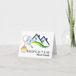 Echtes Anwesen Danke oder Blank Note