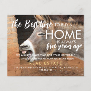 Echtes Anwesen Der beste Zeitpunkt zum Kauf einer Flyer