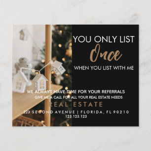 echtes Anwesen Nur einmal auflisten, wenn Sie mit Flyer