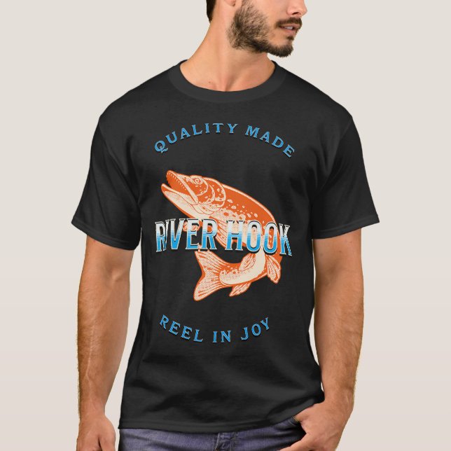 echtes Fischen T-Shirt (Vorderseite)
