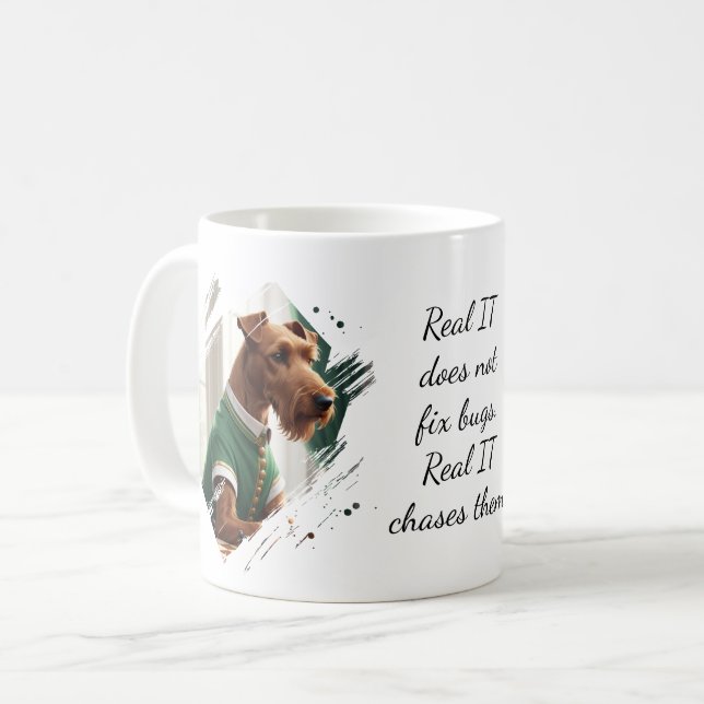 Echtes IT Kaffeetasse (Vorderseite Links)