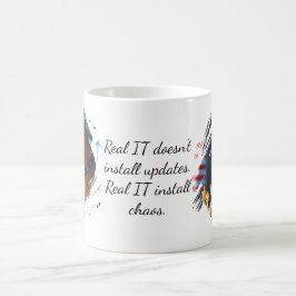 Echtes IT Kaffeetasse
