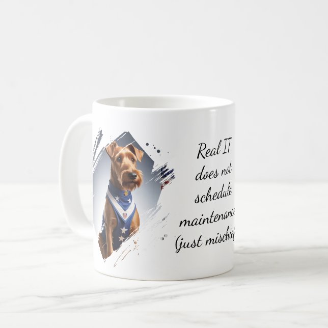 Echtes IT Kaffeetasse (Vorderseite Links)