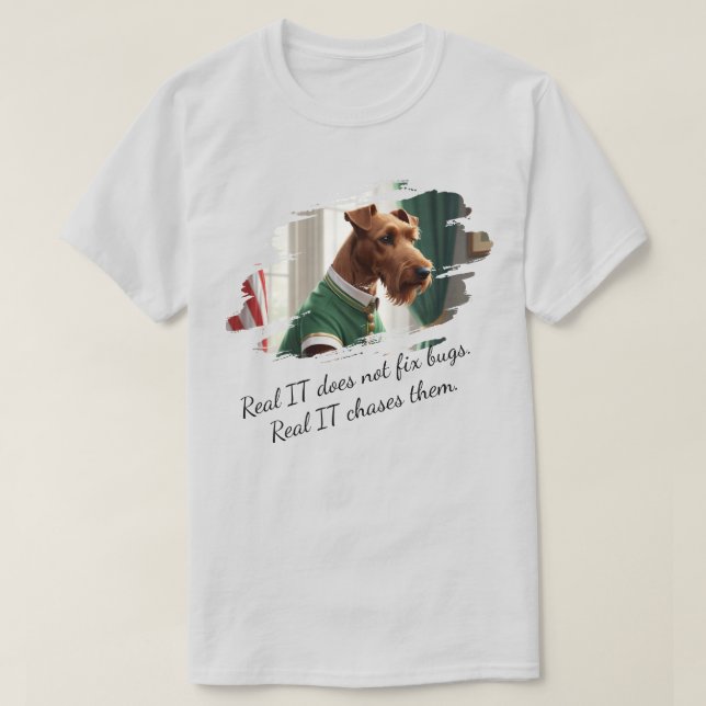 Echtes IT T-Shirt (Design vorne)