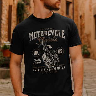 Echtes Motorrad-Klassiker T-Shirt