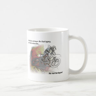 Echtes Spaß Dirt Bike Motocross Tasse