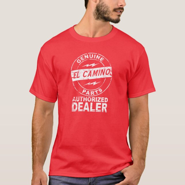 Echtes Teil-Logo 3 EL Camino T-Shirt (Vorderseite)