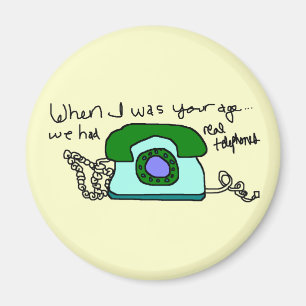 Echtes TelephonAge-Magnet Magnet