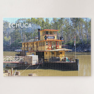 Echuca: Alter Paddlesteamer, Australien
