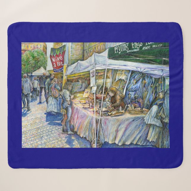 Ecke der FliegenSchweinezucht und Wein ein bissche Sherpadecke (Vorderseite (Horizontal))
