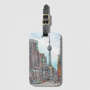 Ecke der King Street Gepäckanhänger