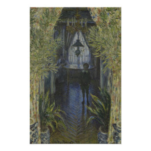 Ecke der Wohnung durch Claude Monet Poster