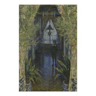 Ecke der Wohnung von Claude Monet Poster