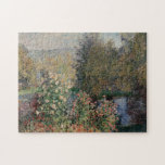 Ecke des Gartens bei Montgeron - Claude Monet<br><div class="desc">Ecke des Gartens bei Montgeron - Claude Monet (1840 - 1926) waren ein Gründer der französischen Impressionistmalerei und der konsequenteste und reichste Praktiker der Philosophie der Bewegung des Ausdrückens von irgendjemandes Vorstellungen vor Natur, besonders in Bezug auf Pleinluft Landschaftsmalerei. Der Ausdruck Impressionismus wird vom Titel seinem Malerei Eindruck, Sonnenaufgang abgeleitet...</div>