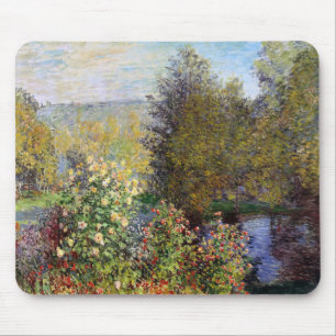 Ecke des Gartens von Montgeron - Claude Monet - Mousepad